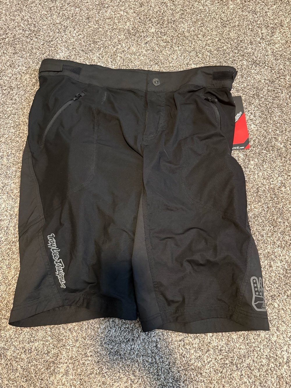 Men's Troy Lee Designs Black Performance Shorts